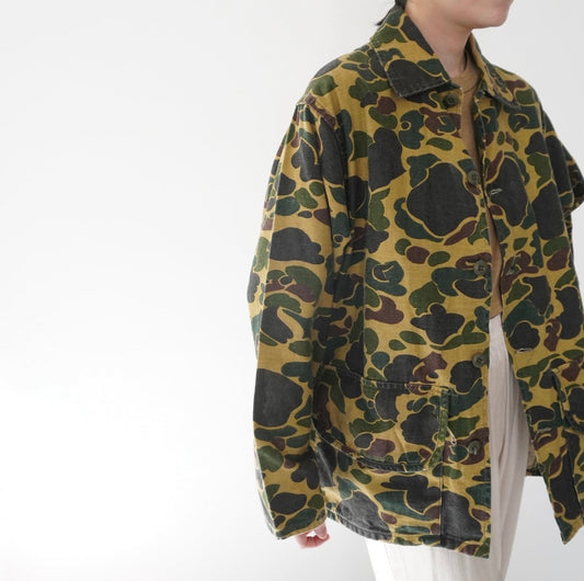 70s Camouflage Jacket Made in USA
