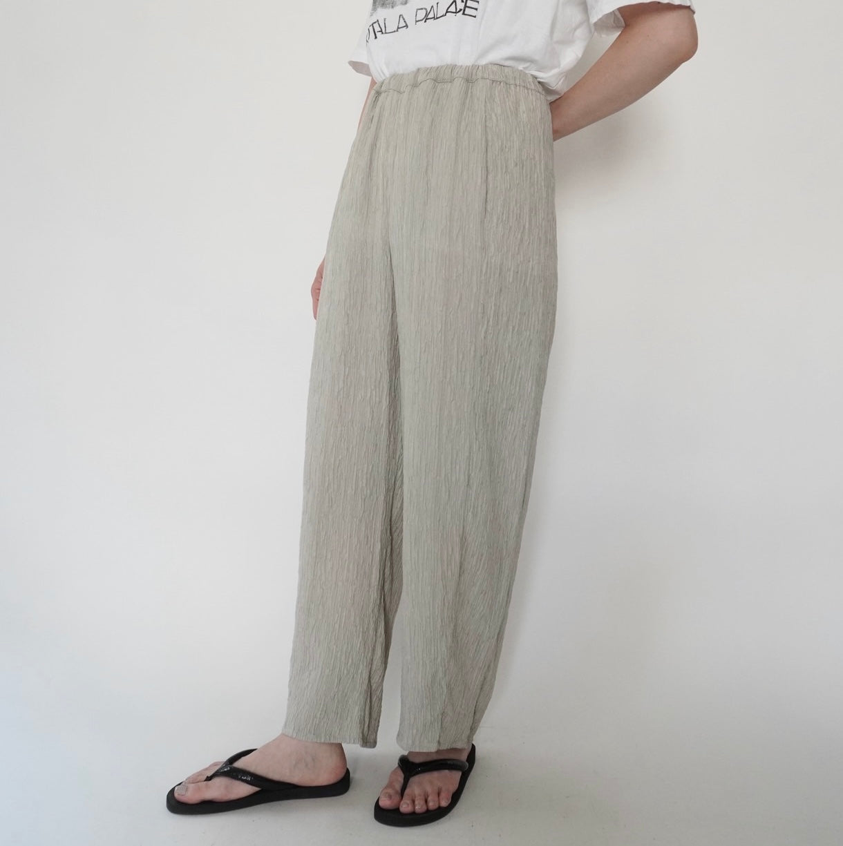 90s Silk Pleated Pants