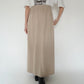 90s Beige Knit Skirt