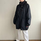 90s Black Velour Reversible Jacket