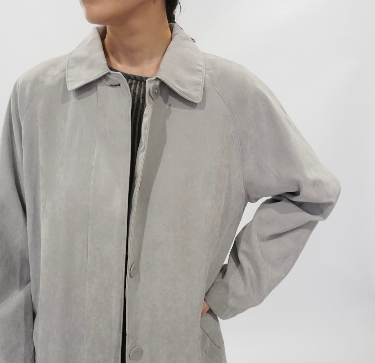 90s L.gray Jacket