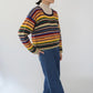 80s Multi Striped Knit