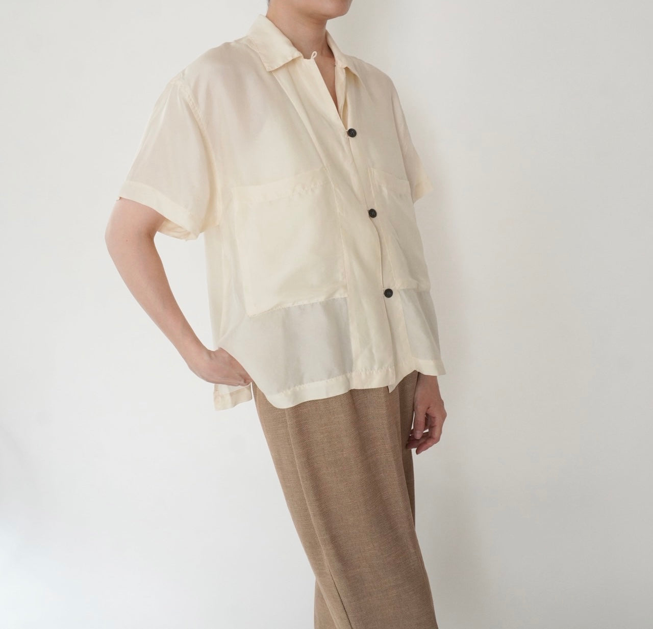 90s Ivory Shirt