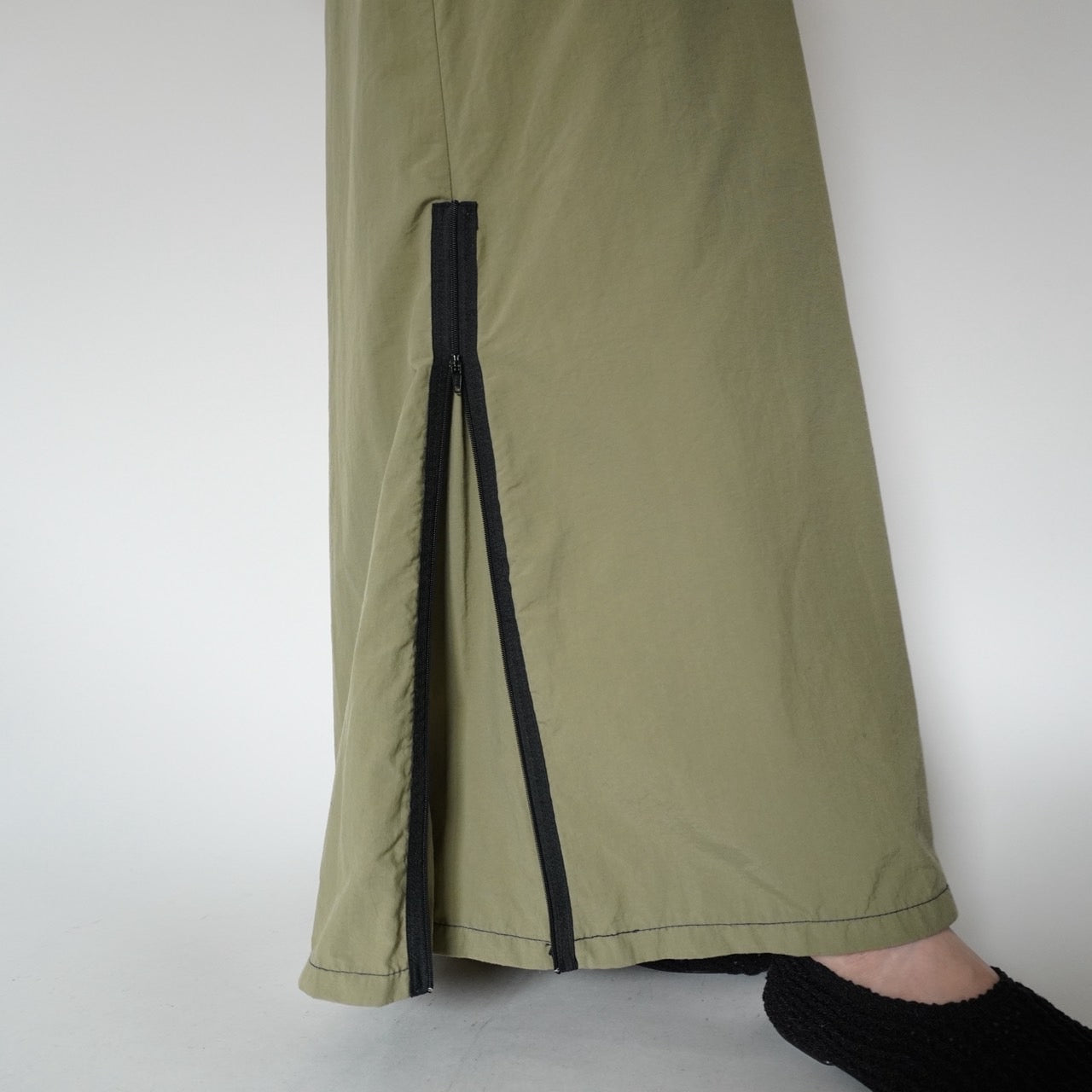 90s Khaki Design Skirt Made in USA