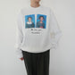 90s Photo Printed Sweater Made in Canada