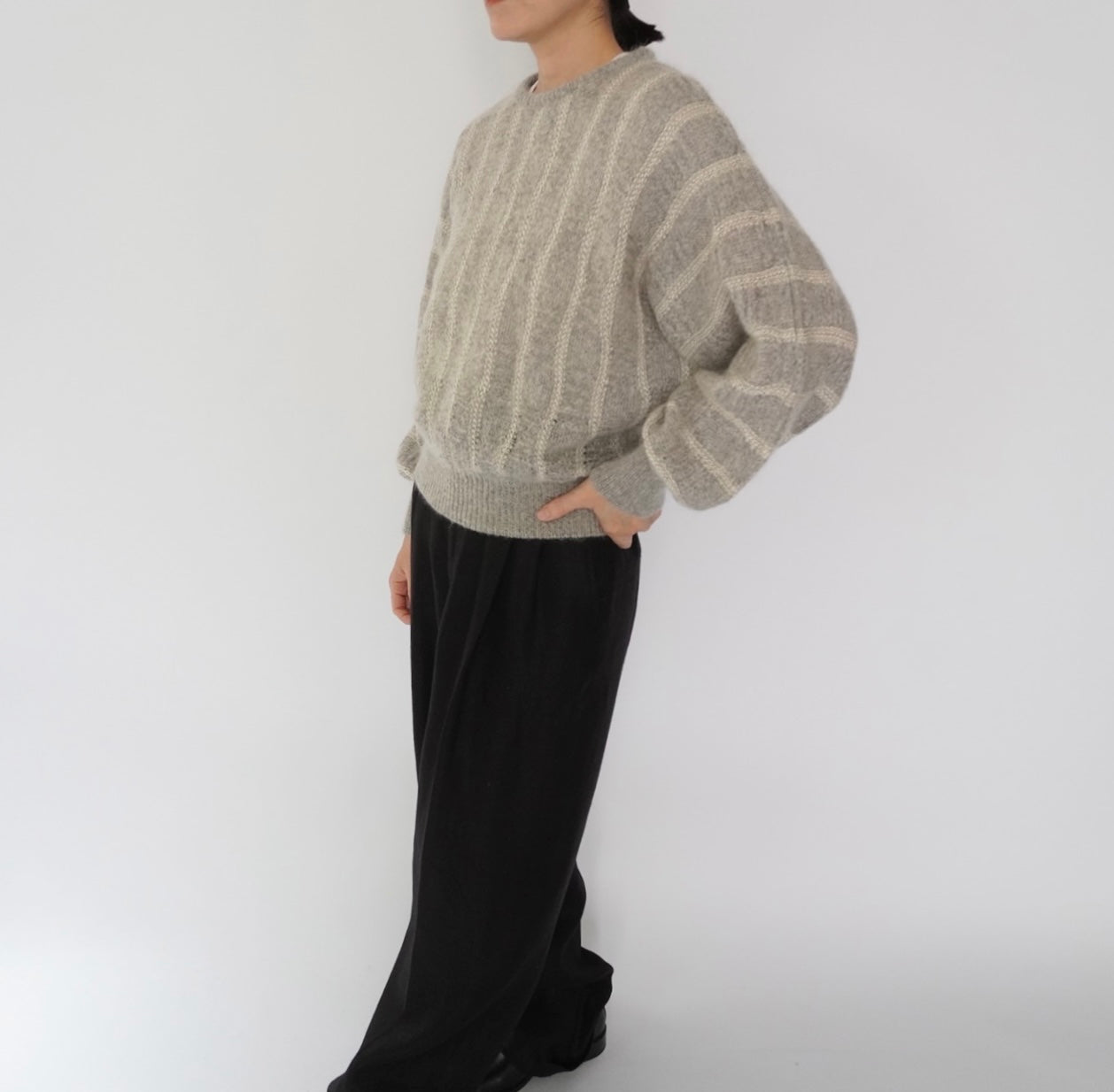 80s EURO Design Mohair Knit