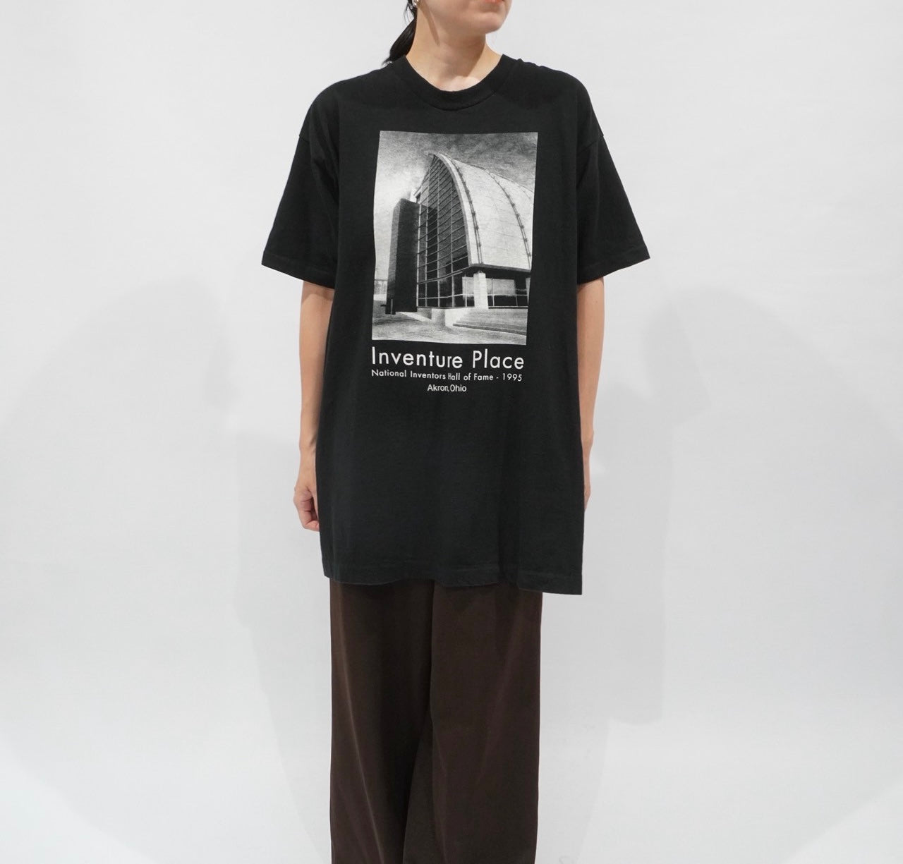 90s Photo Printed T-shirt Made in USA