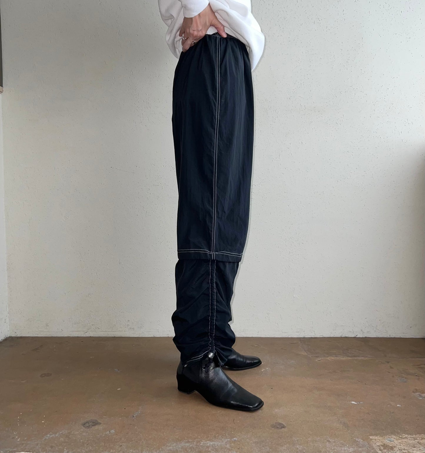 90s Design Nylon Pants