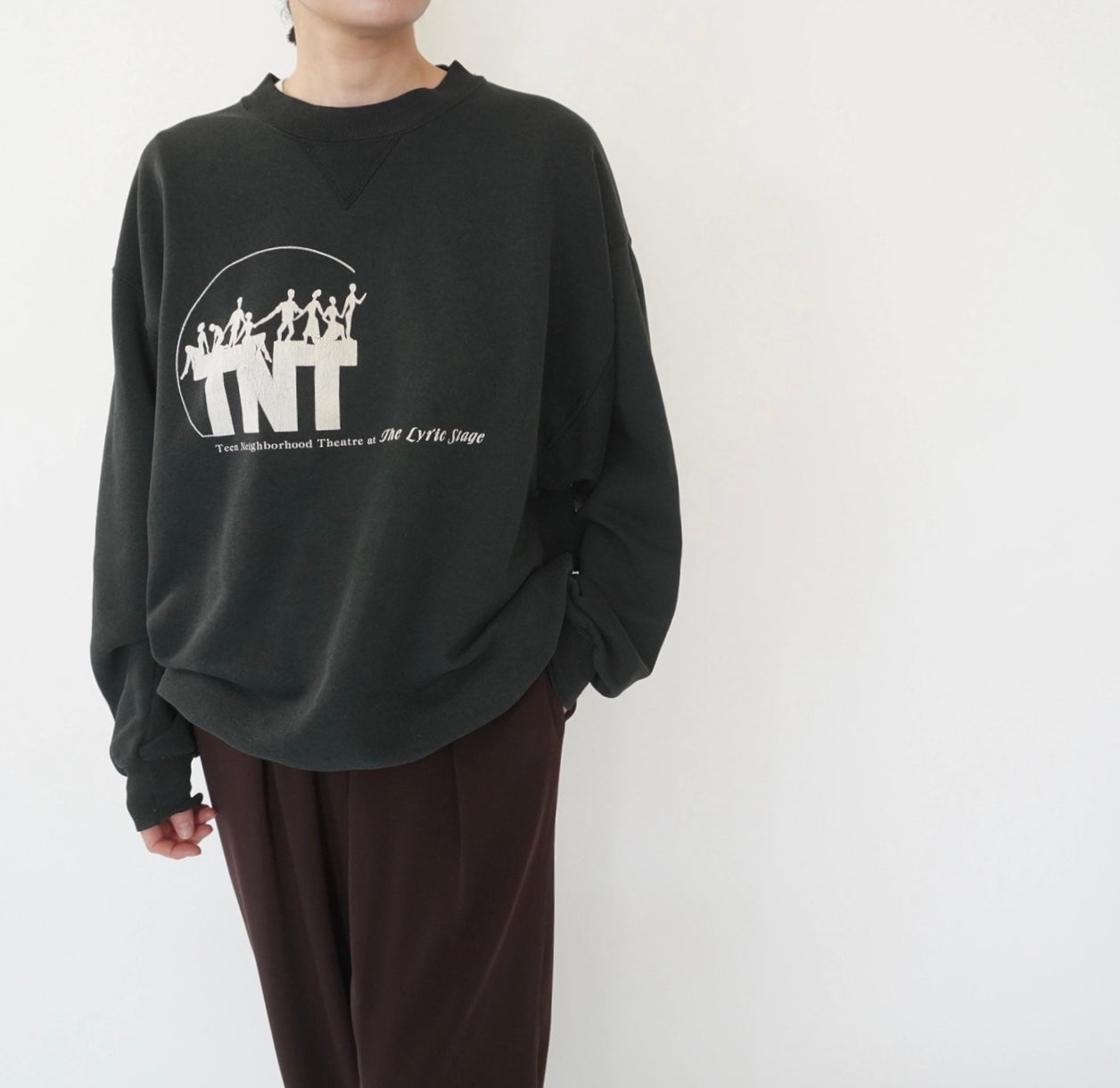 90s Printed Sweater