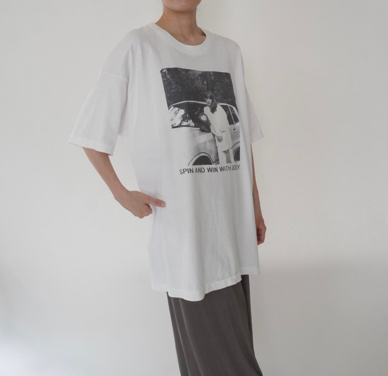 90s Photo Printed T-shirt Made in USA