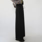 90s Black Maxi Skirt Made in USA