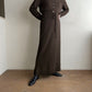 90s Brown Rayon Two-Piece Made in USA