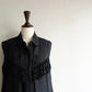 90s Sleeveless Fringe Shirt