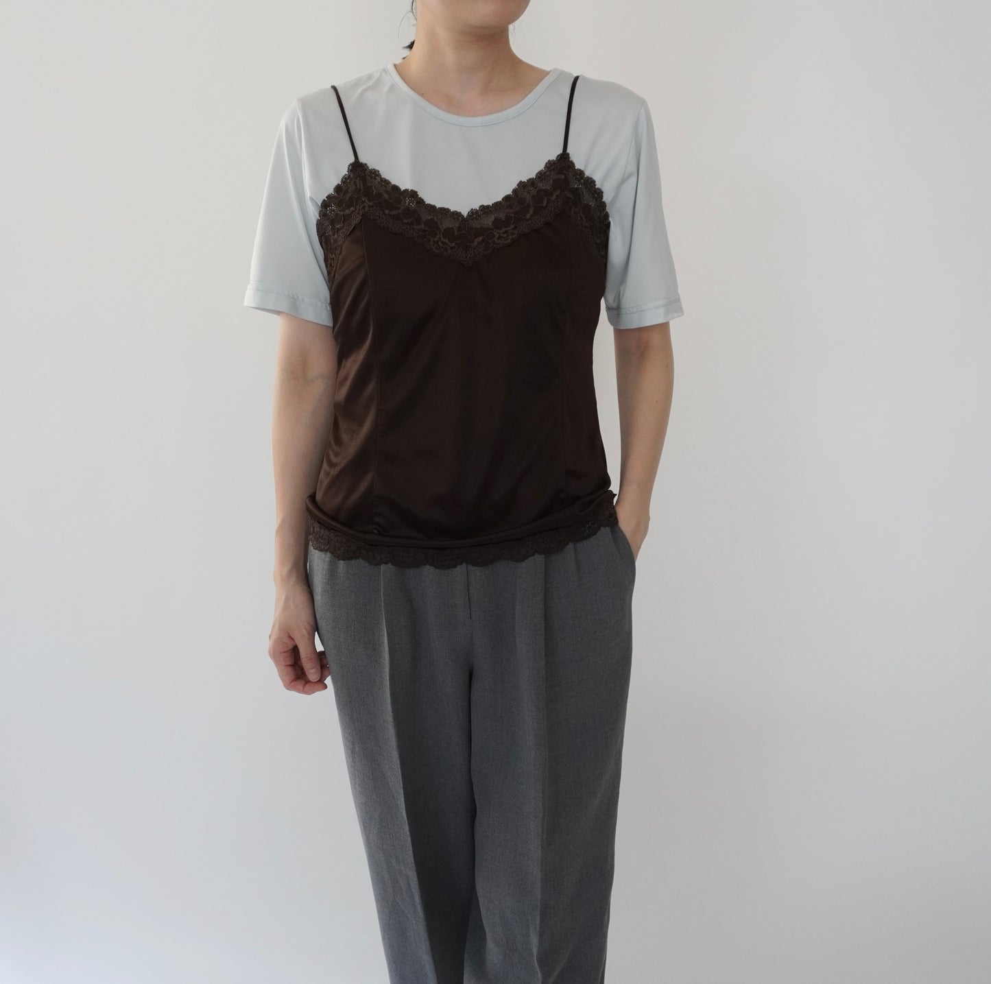 90s Lace Design  Camisole Top