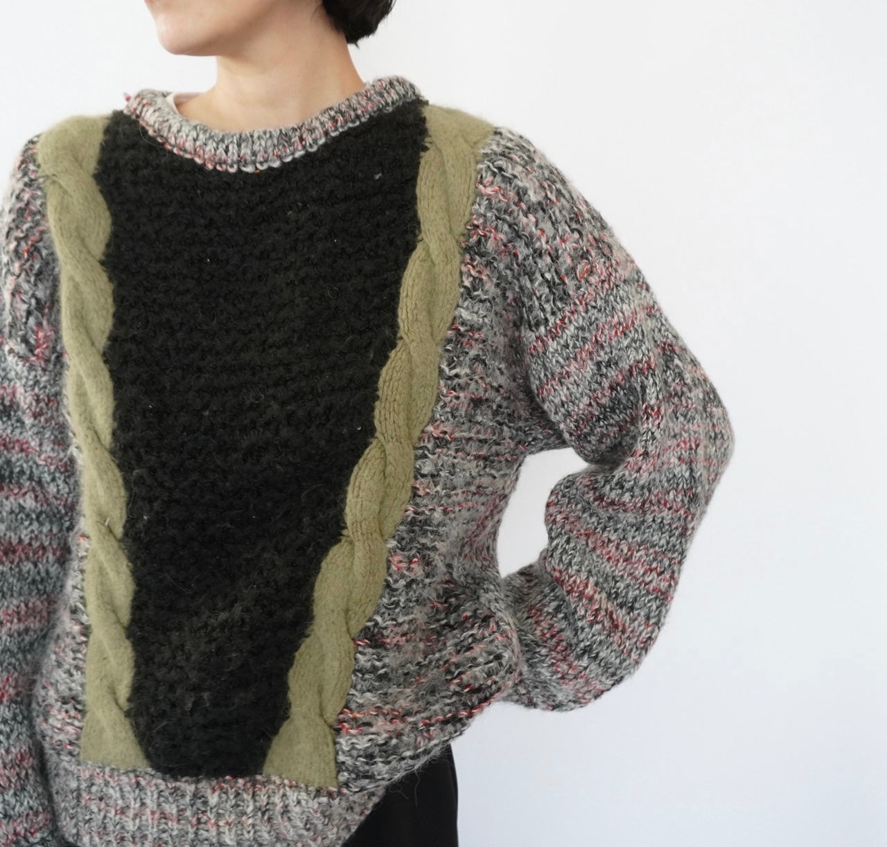 80s "Valentino Jeans" Design Knit Made in Italy