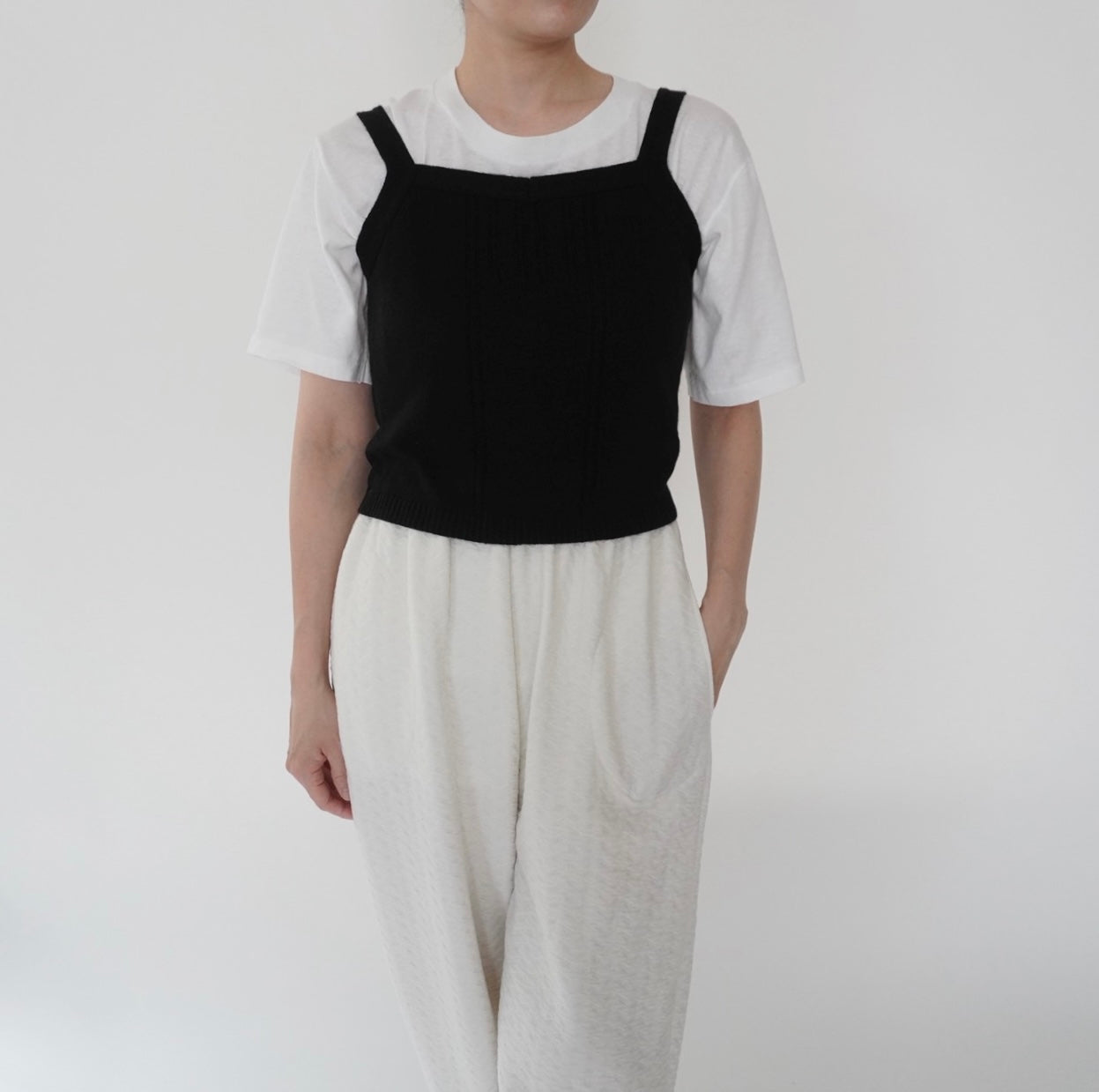 90s Cotton Design Camisole Top Made in USA