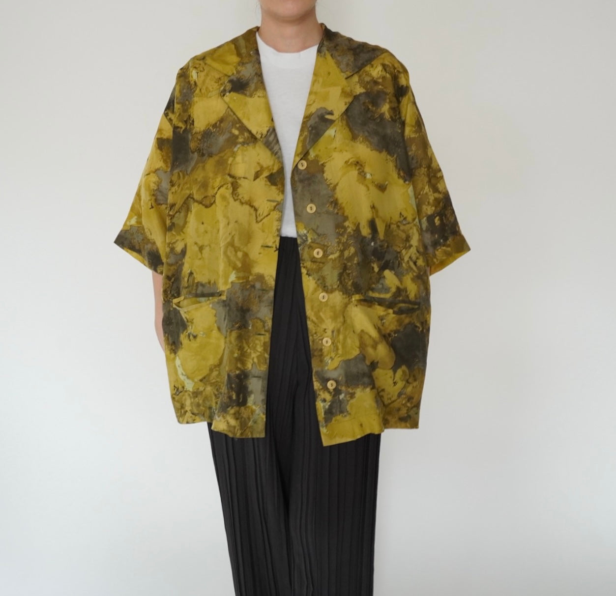 80s Silk Jacket,Blouse Made in Italy