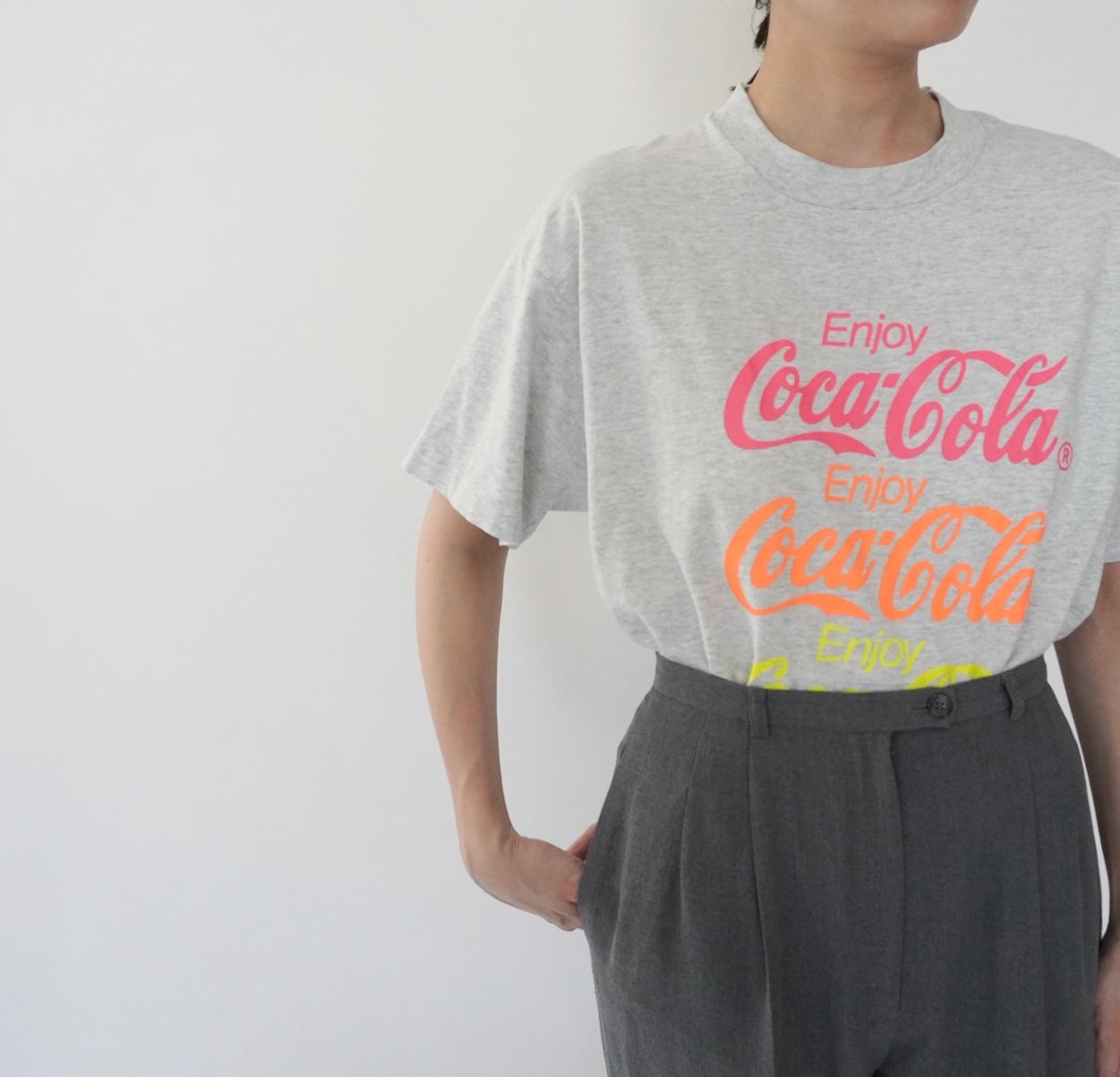 90s "Coca-Cola" Printed T-shirt Made in USA