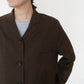 90s Linen Shirt Jacket