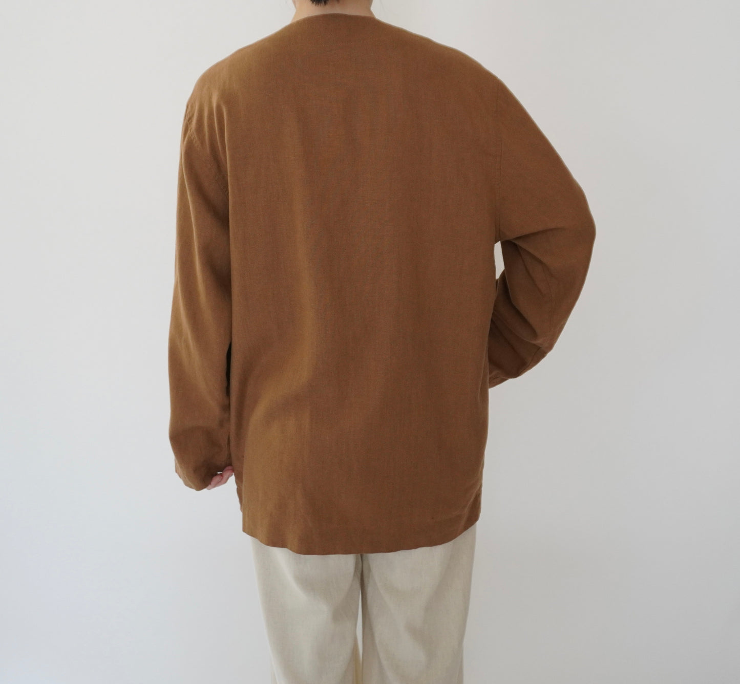 90s Design Linen Jacket