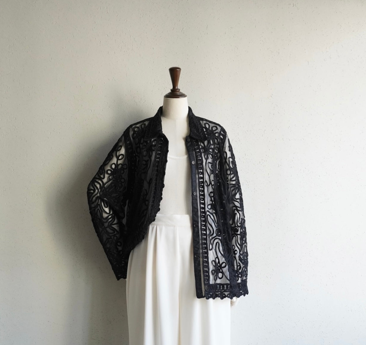 90s Cord Lace Shirt,Jacket