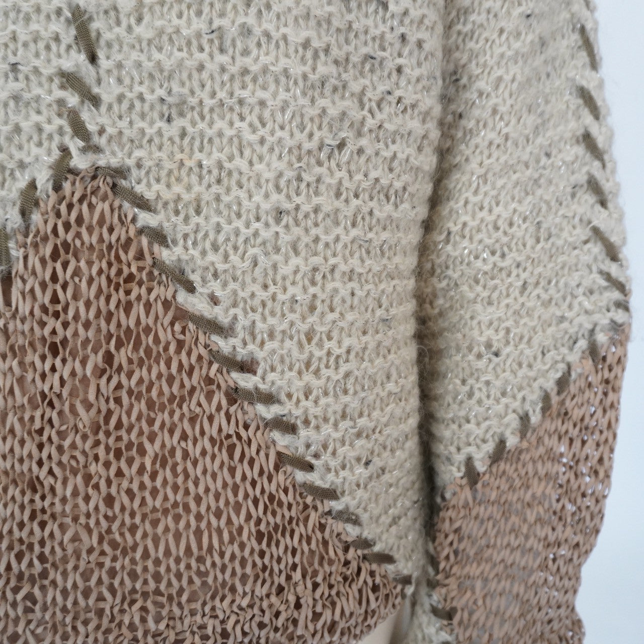 80s Woven Mohair Knit Made in Italy