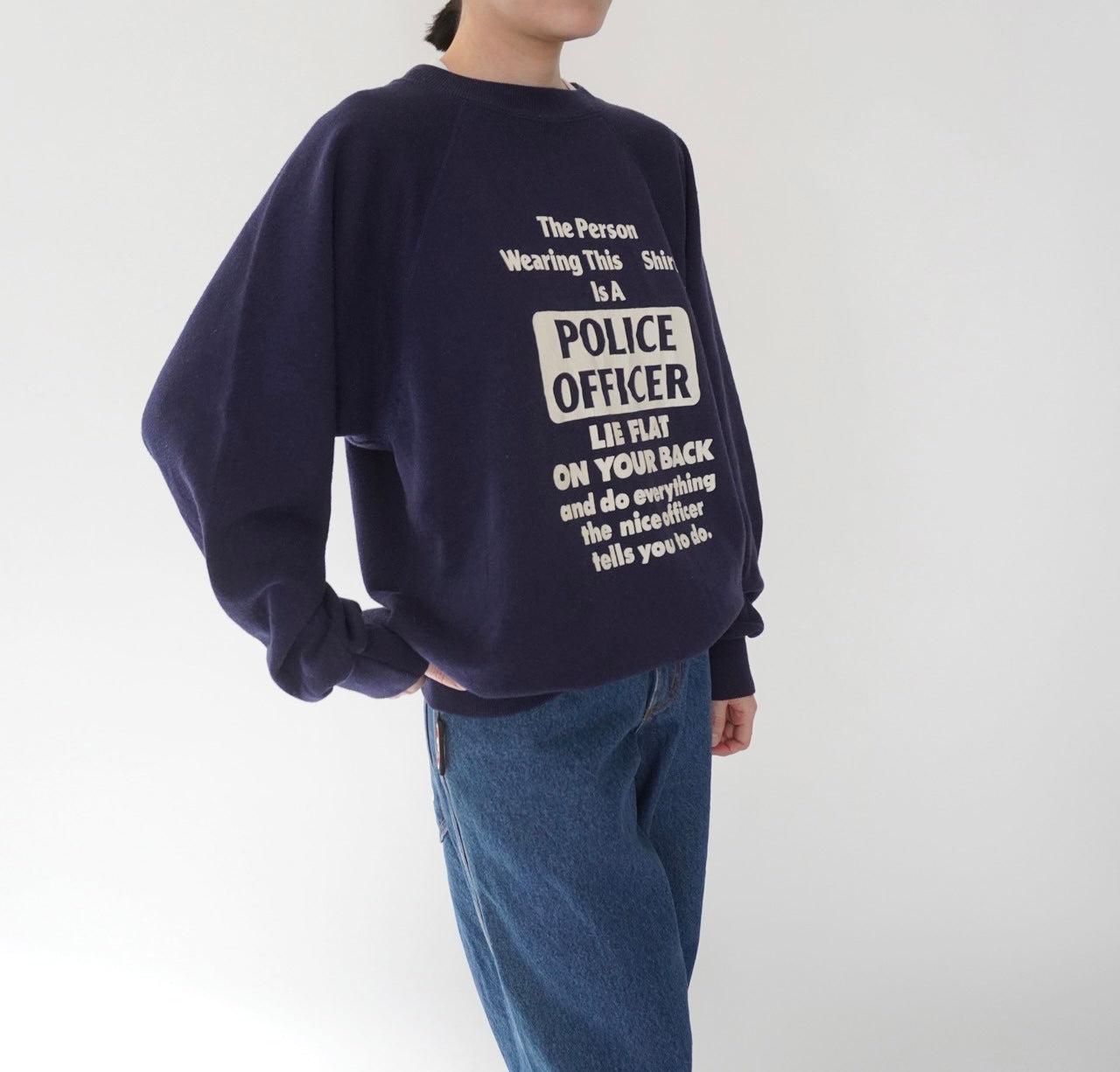 90s Printed Sweater Made in USA