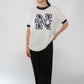 90s Printed Ringer T-shirt Made in USA