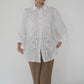 90s Linen Lace Shirt Made in Italy
