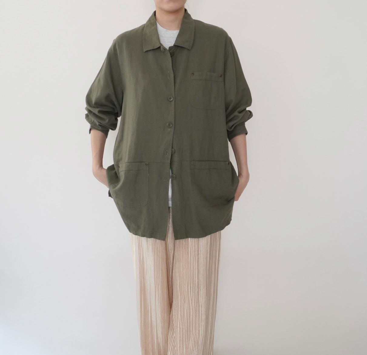 90s Khaki Light Jacket