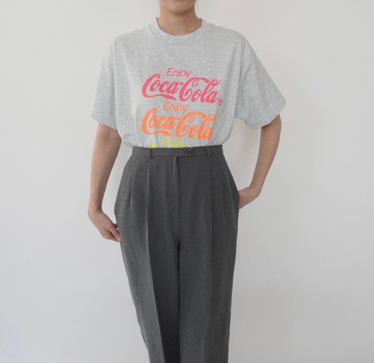 90s "Coca-Cola" Printed T-shirt Made in USA