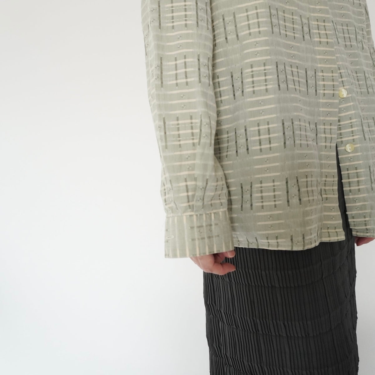 90s Pattern Shirt Made in Italy