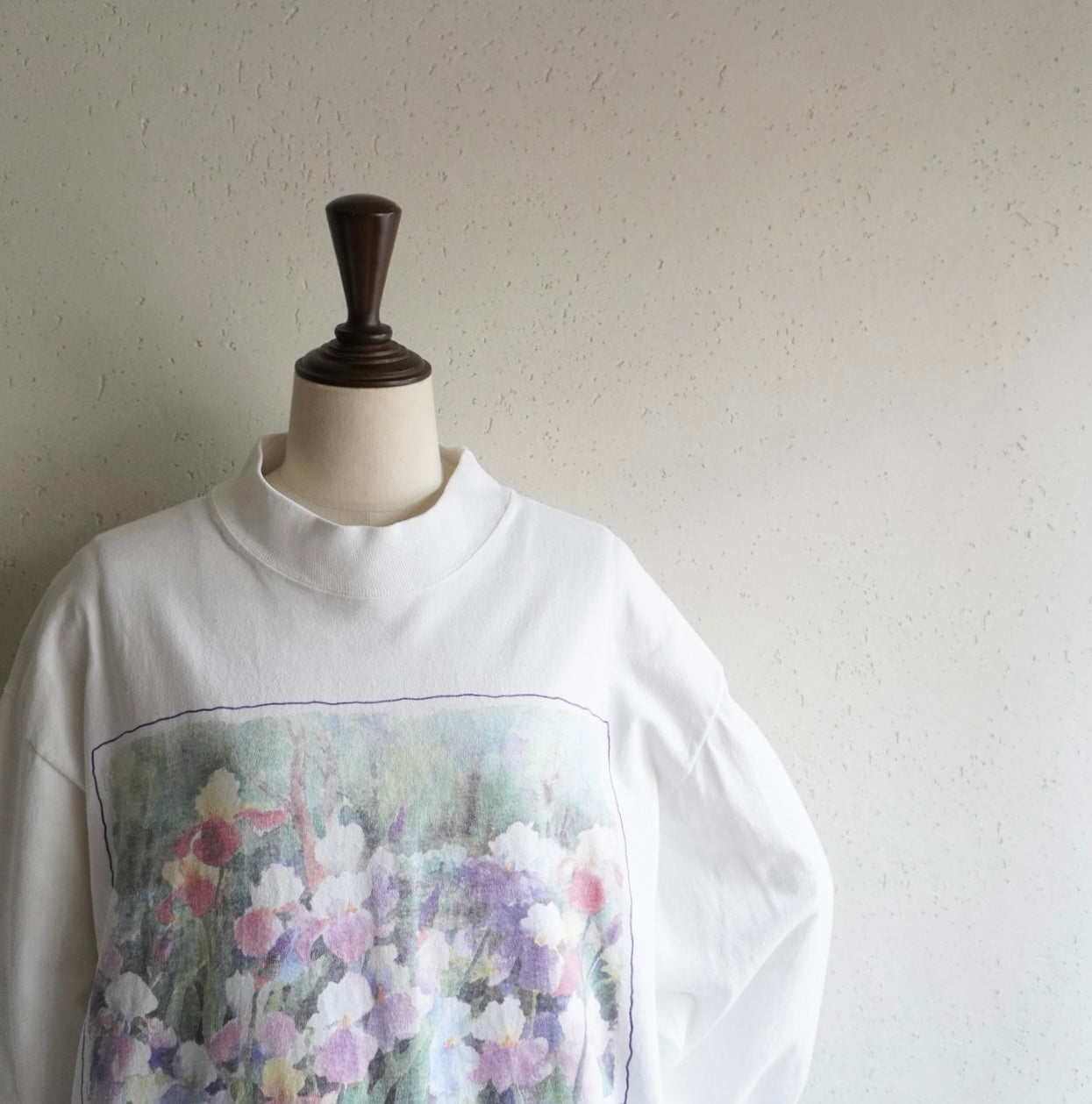 90s"Judy Buswell"  Printed Long Sleeves T-shirt Made in USA