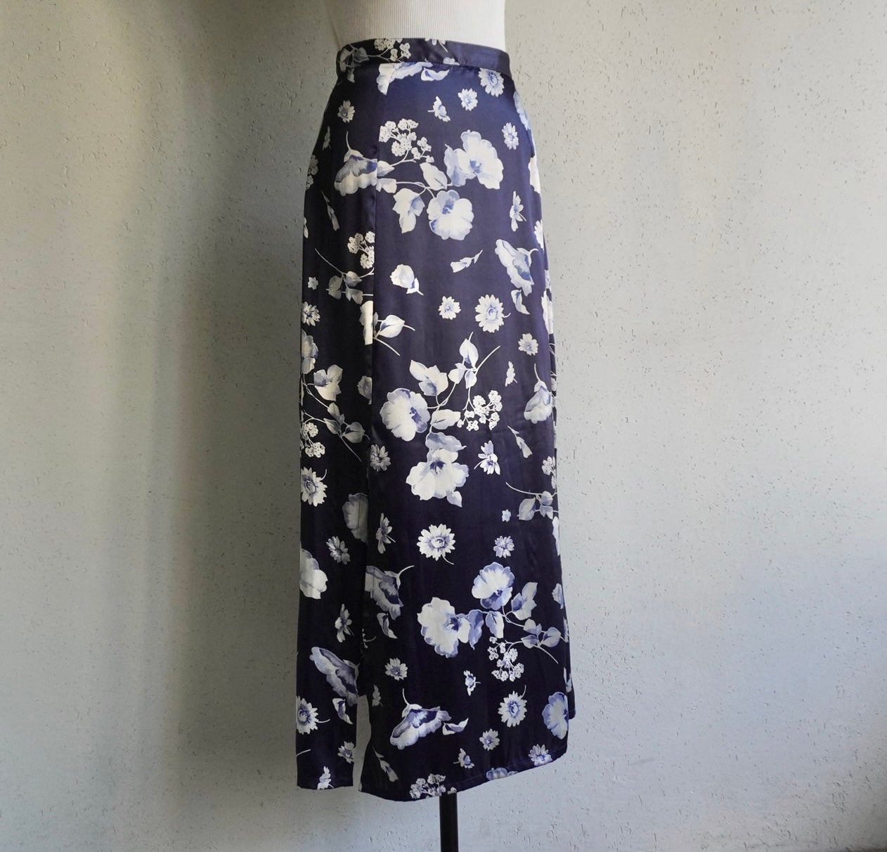 90s Floral Print Skirt