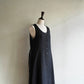 90s EURO Black Sleeveless Dress