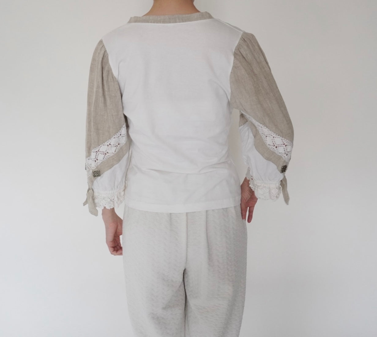 90s EURO Lace Design Top
