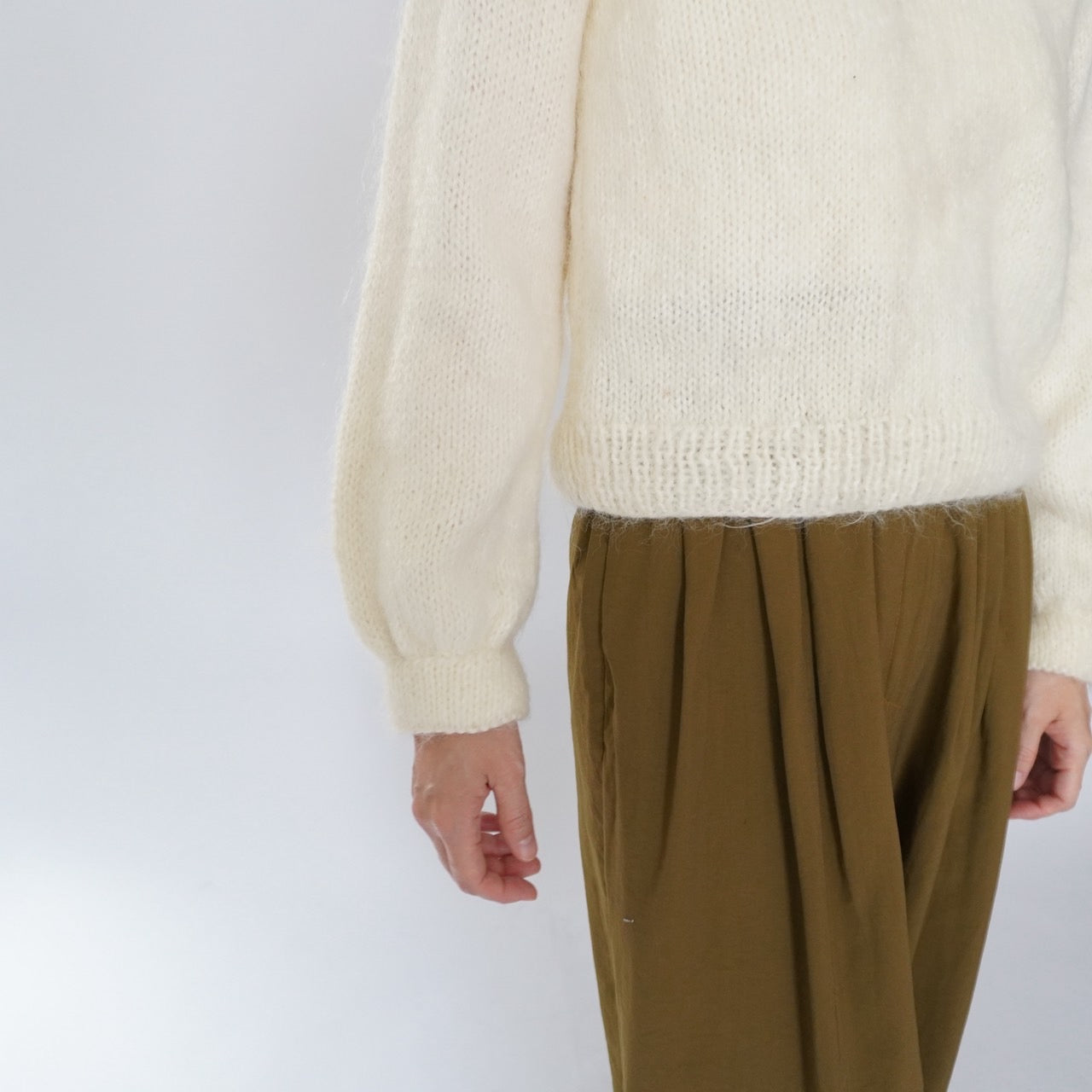 80s Ivory Knit