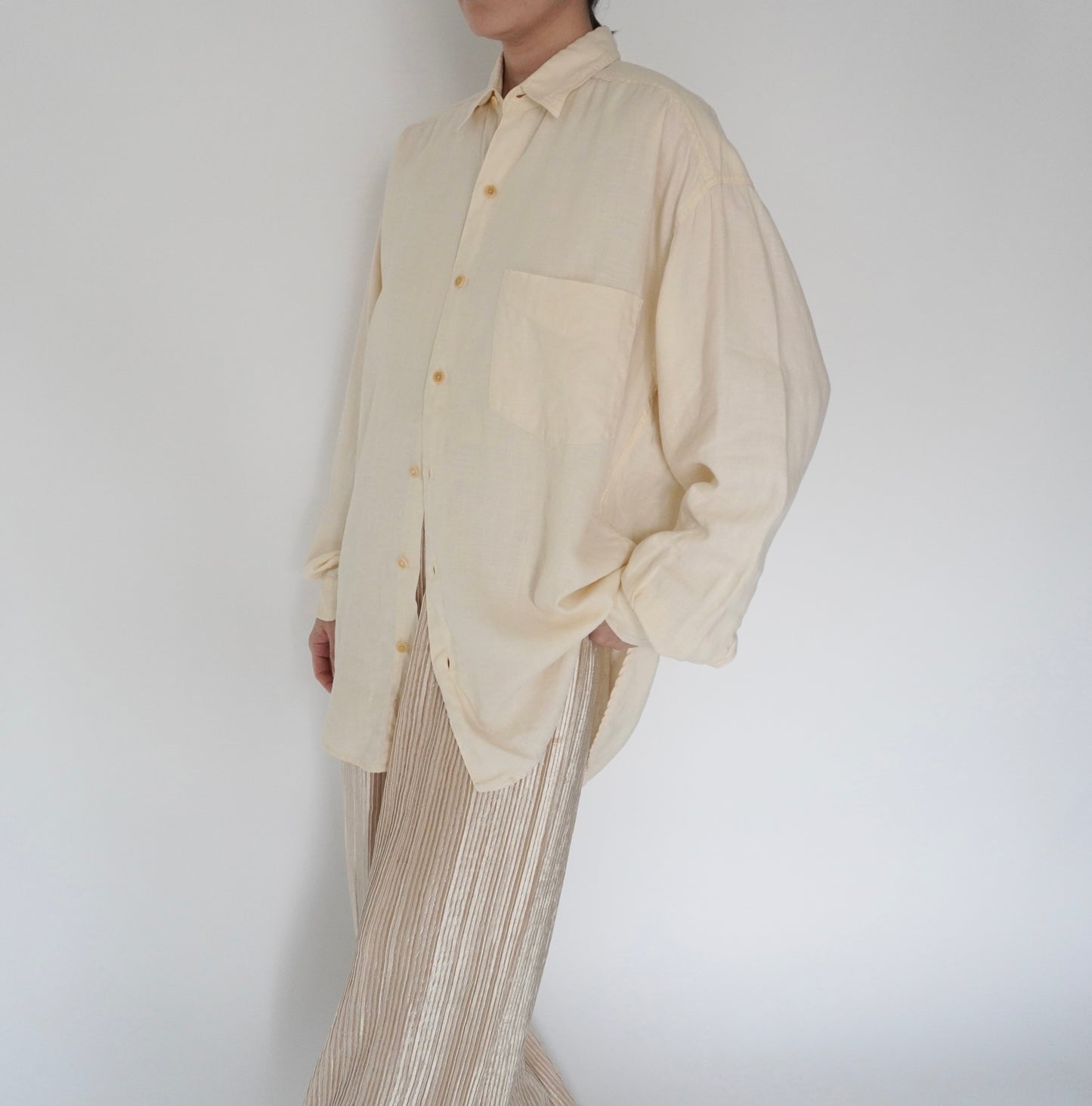90s Linen Shirt