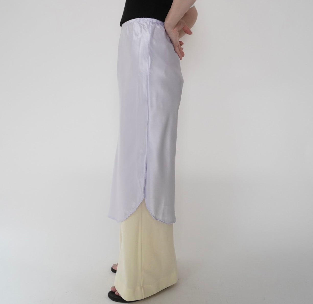 90s Light Purple Skirt