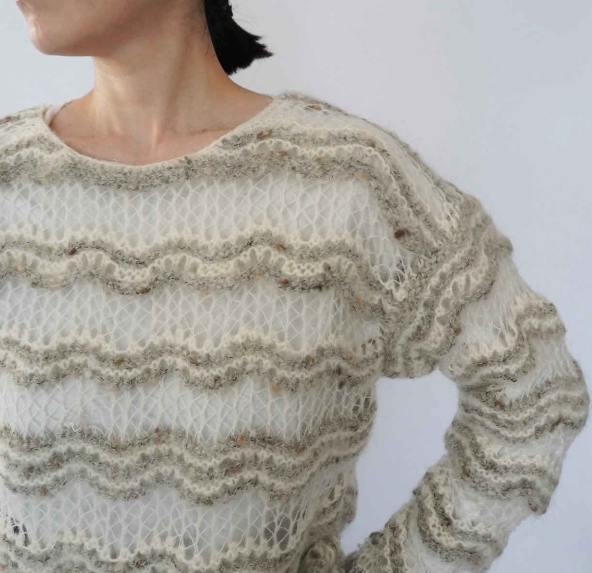 90s Design Mohair Knit