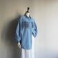 90s Fringe Design Denim Shirt Made in USA