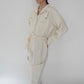 80s EURO Design Ivory Jumpsuit