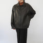 90s Leather Jacket Made in France