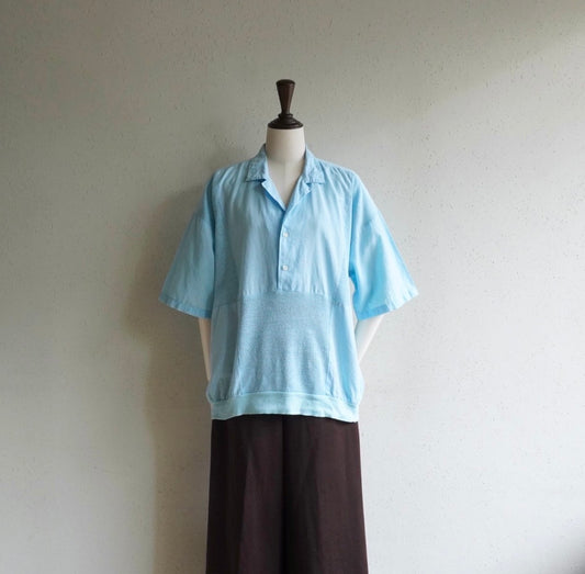 90s Cotton Linen Top Made in Italy