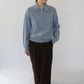 70s Ring Zip Knit