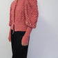 80s Embroidery Knit Cardigan
