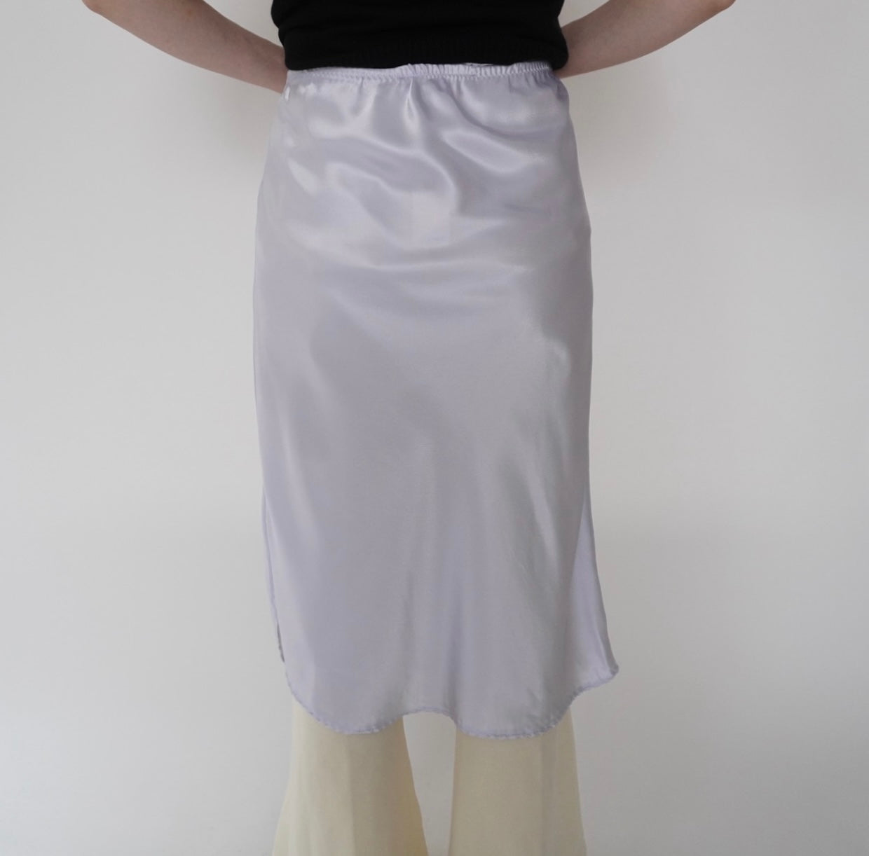 90s Light Purple Skirt