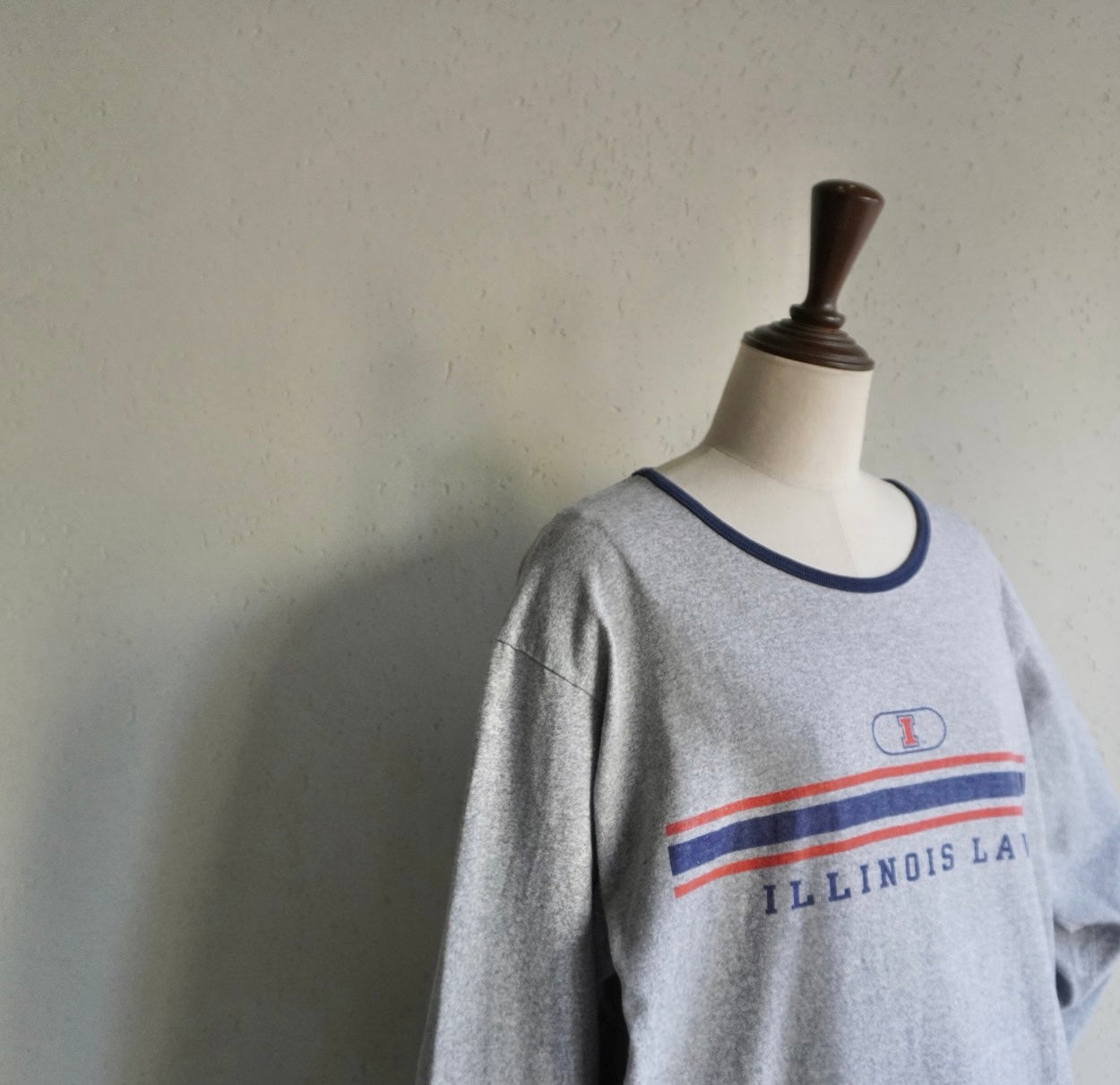 90s Printed Long T-shirt Made in USA