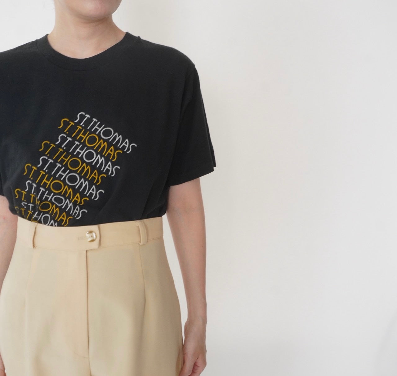 80s Printed T-shirt Made in USA