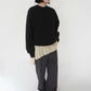 90s Black Sweater Made in USA